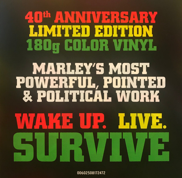 Bob Marley & The Wailers – Survival 40th Anniversary - Sticker - Audio Elite Colombia