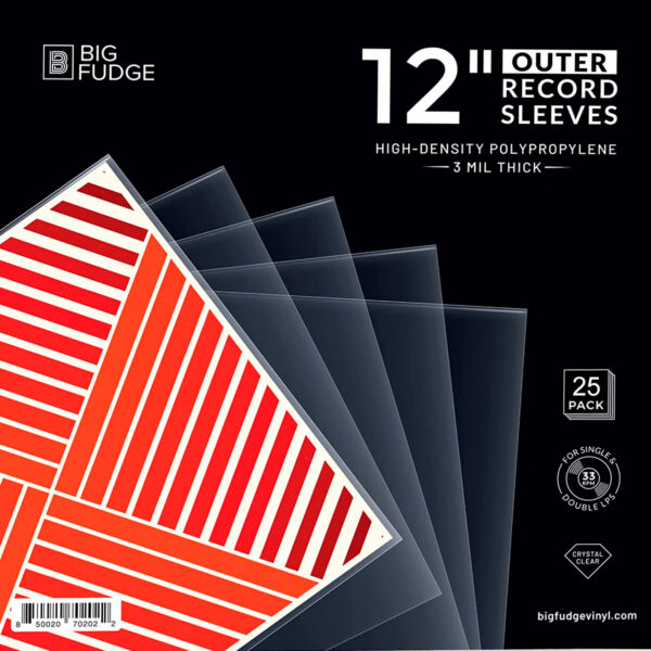 Big Fudge - Outer Record Sleeves x 25 - Audio Elite Colombia