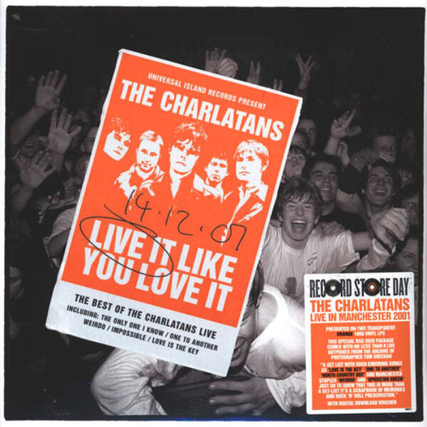 The Charlatans – Live It Like You Love It (Ed. Limitada, Coloured) - Cover - Audio Elite Colombia