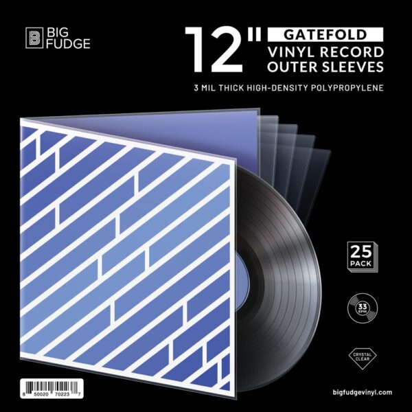 Big Fudge - Gatefold Vinyl Record Outer Sleeves x 25 - Main - Audio Elite Colombia